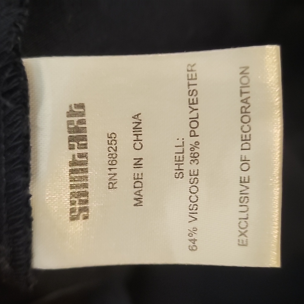 SAINT ART Haley slip dress Navy Adjustable Straps Maxi - Picture 10 of 11